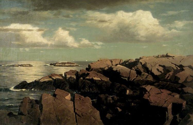 William Stanley Haseltine Massachusetts oil painting image